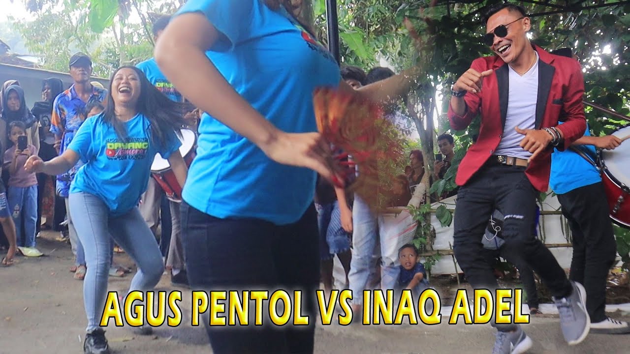 ADU GOYANGAN AGUS PENTOL  DAN INAQ ADEL  MEGANTARA