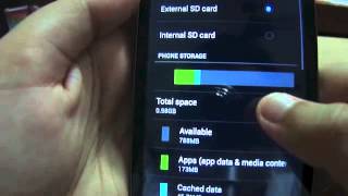 How to move apps from Phone internal memory to external sd card