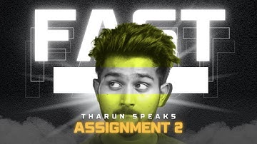Zapped | Assignment 2 | Fast paced edit | Cohort 8.0 | Ft. @TharunSpeaks