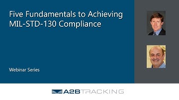 MIL-STD-130 Labels using Construct 1 or Construct 2