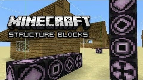 How To Get Structure Blocks - MCPE 1.2 BETA