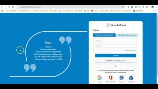 Using NoodleTools to Create a Bibliography Entry