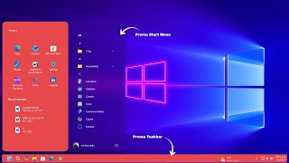 Proma UI Customization for Windows 11 💎 | Start Menu + Taskbar Setup (2026) | ® |