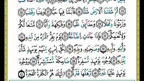 ختمة مصحف التجويد برواية ورش الصفحة رقم 585