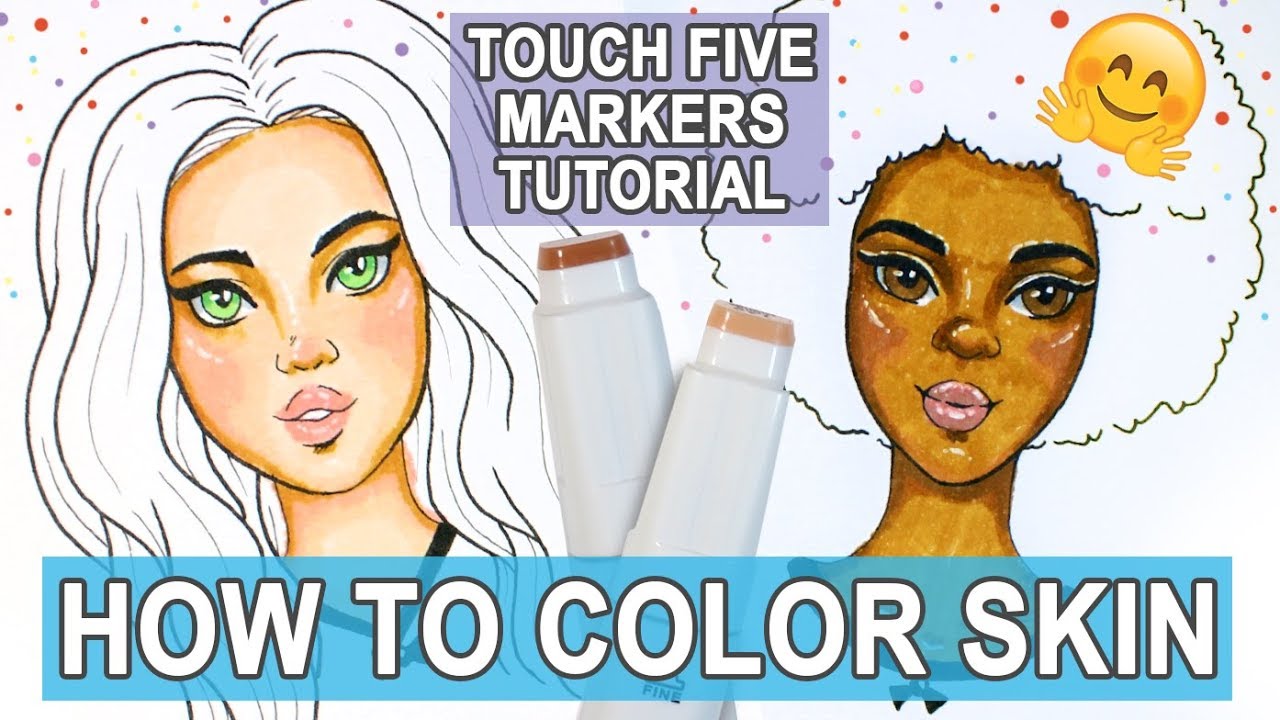 Touch Five Markers Color Chart