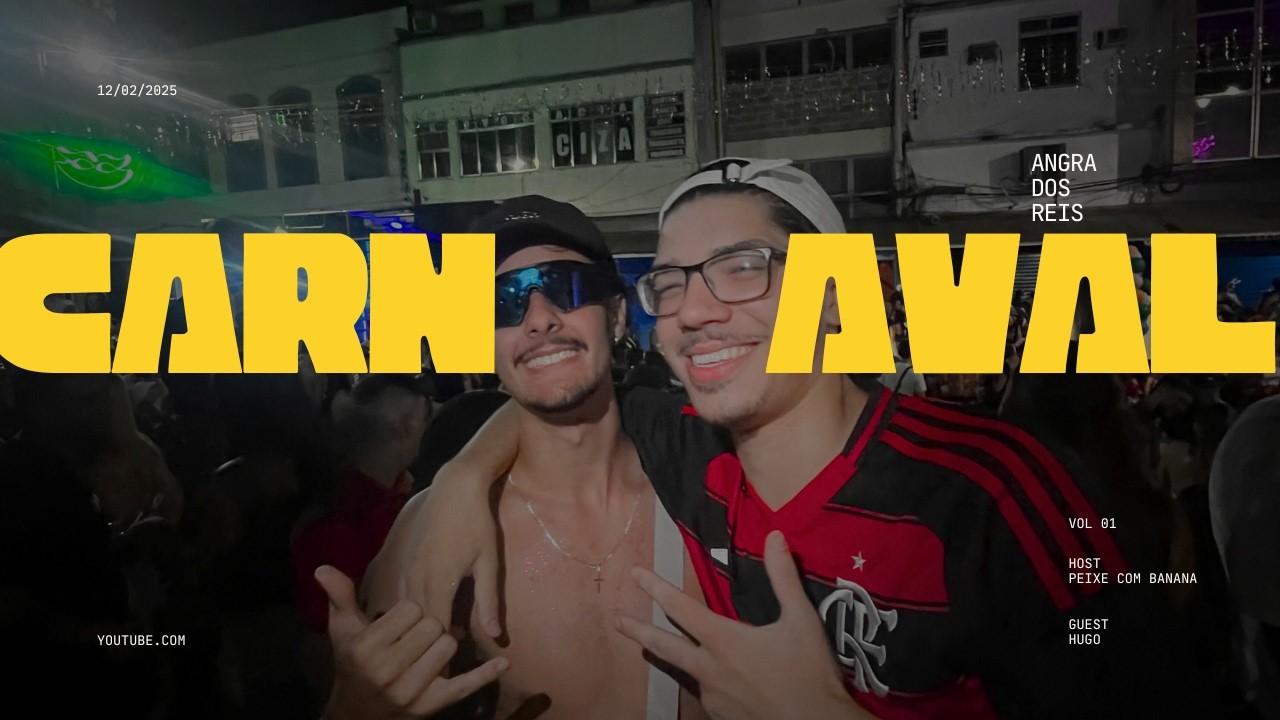 VLOG de CARNAVAL em ANGRA DOS REIS | DIA 1