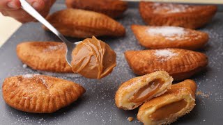 ¡Prepara unas EMPANADAS DULCES FRITAS con esta receta SUPER DELICIOSA!