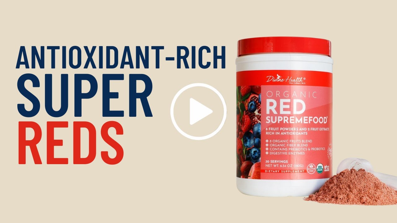 Organic Red Supremefood Powder | by Dr. Don COlbert M.D.