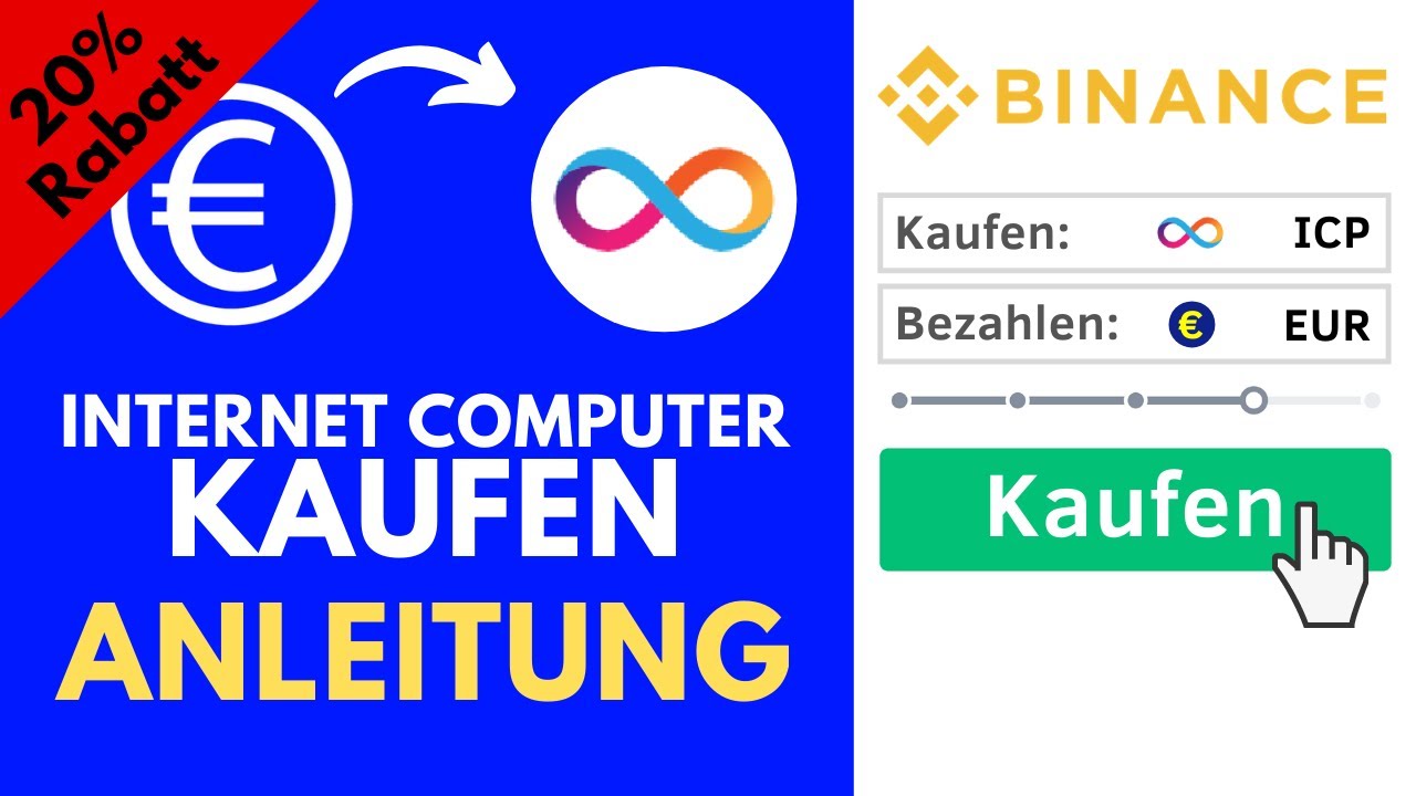 Internet Computer (ICP) kaufen [0,08% Gebühren] ✅ Schritt für Schritt Anleitung