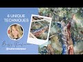 Try these 6 Watercolor Techniques
