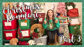 Hoarders ❤️ Extreme KonMari Method Christmas Decorations Declutter Part 3!