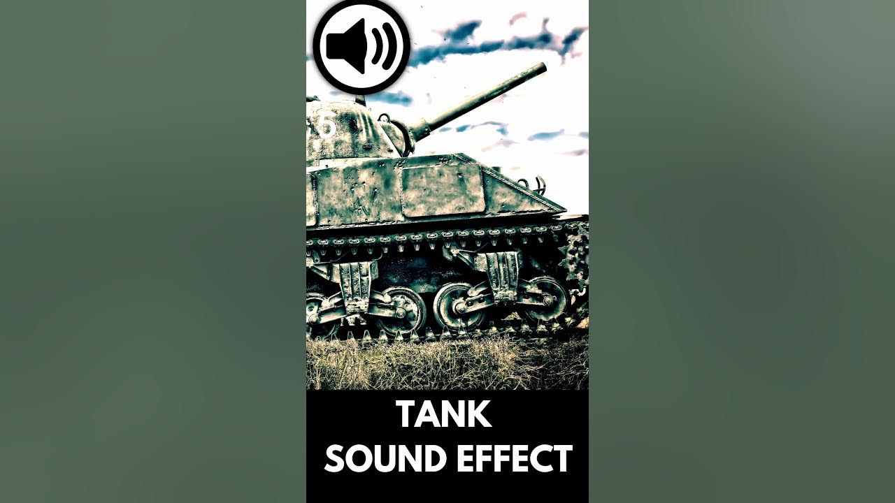 Military tank sound effect - YouTube