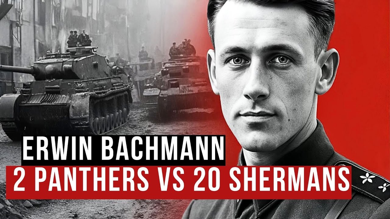 Erwin Bachmann: The Panther Commander Who Faced the 43rd Tank Battalion | WW2 Documentary