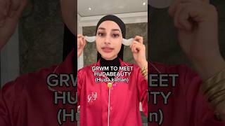 grwm to MEET HUDABEAUTY🥹🩷 #hudabeauty #grwm #makeup #afghan #hudakattan #getreadywithme