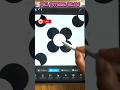 Seamless Retro Flower Pattern Timelapse #Procreate #Tutorial #seamlesspattern  #surfacepatterndesign