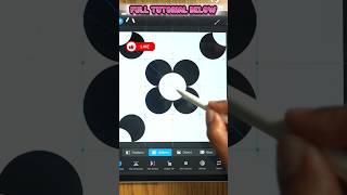 Seamless Retro Flower Pattern Timelapse #Procreate #Tutorial #seamlesspattern  #surfacepatterndesign