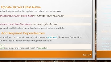 Resolving the Database Connection Error in Spring Boot