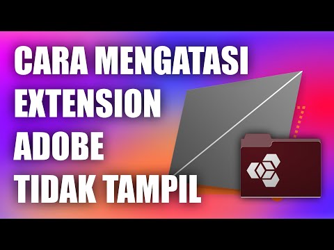 Video: Bagaimanakah cara saya memasang Adobe CC Extension Manager?