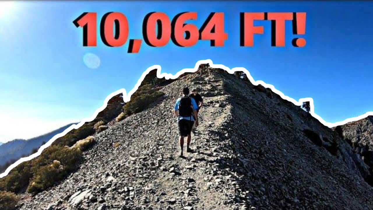 Mt Baldy Hiking Over 10,064 Ft! Hiking Mt Baldy 2020 YouTube