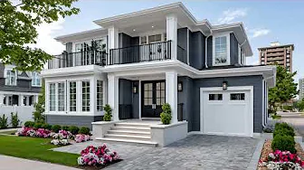 Gray House Inspiration 2025: Soft Minimalism Meets Modern Architecture