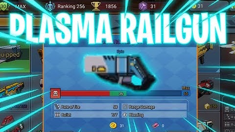 power of plasma railgun+opening 2 gold chest build and shoot