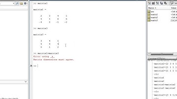 Matlab - Sect 37 - Adding and Subtracting Matrices and Multiplying by a Scalar