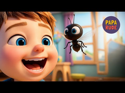 Песня о Мухах | Мультфильм для Детей | Paparude