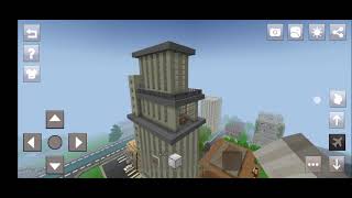 Blowing up a whole building (Big city World craft) screenshot 2