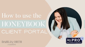 Honeybook Client Portal Tutorial