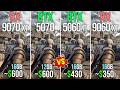 RX 9070 XT vs RTX 5070 vs RTX 5060 TI 16GB vs RX 9060 XT 16GB - Test in 20 Games