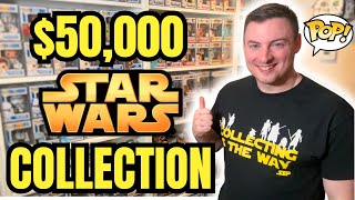 My $50,000 Funko Star Wars Collection! (Room Tour)