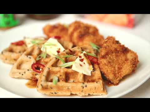 Kikkoman Food TV Commercial Fried Chicken and Sesame Waffles