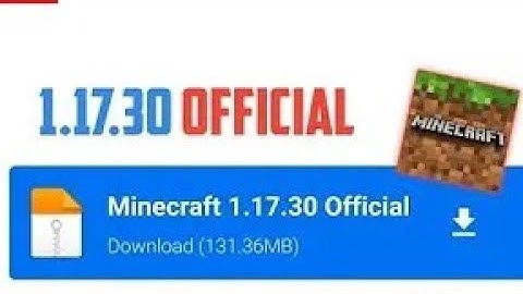Download Minecraft 1.17.30.04 | MCPE 1.17.30 Official | Caves & Cliffs Update