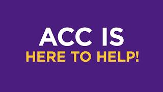 ACC Registration and Resource Fair Promo