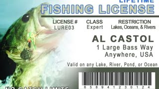 Ліцензія для рибалки в США