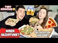 TABU KÉRDÉSEK KLAUVAL! 😱 | Pizza és tészta Mukbang (hazugság, féltékenység stb.)