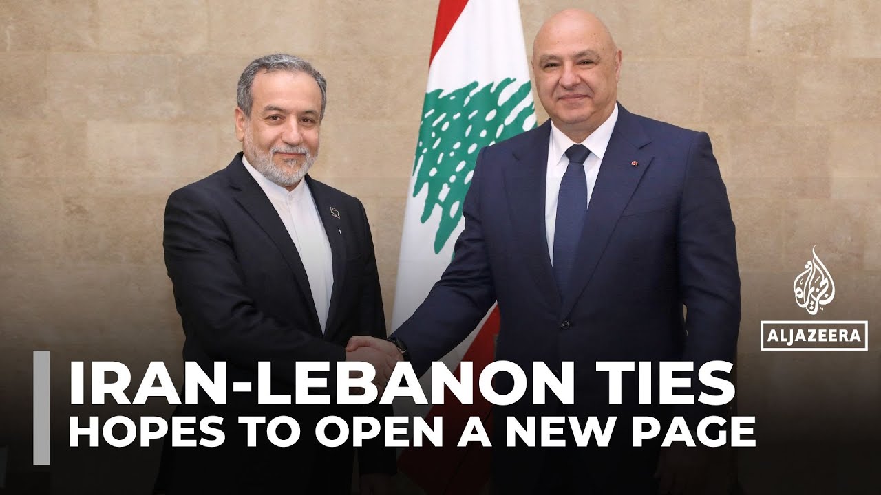 وزير الخارجية الإيراني يزور لبنان، ويأمل في عهد جديد من الاحترام المتبادل.