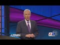 Sentimental video tribute closes Trebek's final "Jeopardy!"