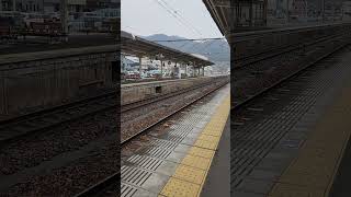 20240131　ＪＲ西日本糸崎駅・着発いろいろ（３１７Ｍ入線・３番のりば到着）