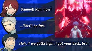 All Characters React To The Reaper Showing Up - Persona 3 Reload