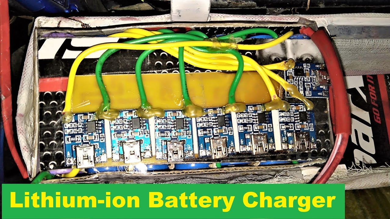 how to make Ebike lithium ion battery charger #indiancreative - YouTube