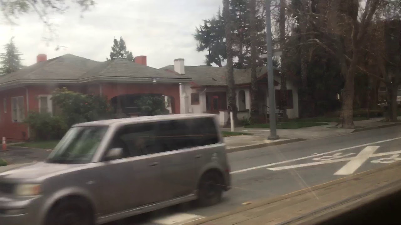 VTA Light Rail Blue Side Metro/Airport to Snell Part 2 Dec/11/2019