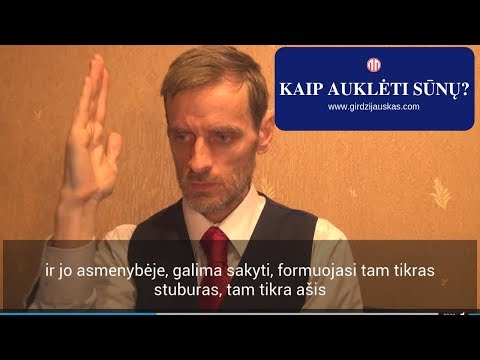 Video: Kaip Auklėti Ir Auklėti Vyrą