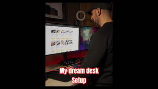 My Dream Desk Setup #cablemanagement #desk #gaming