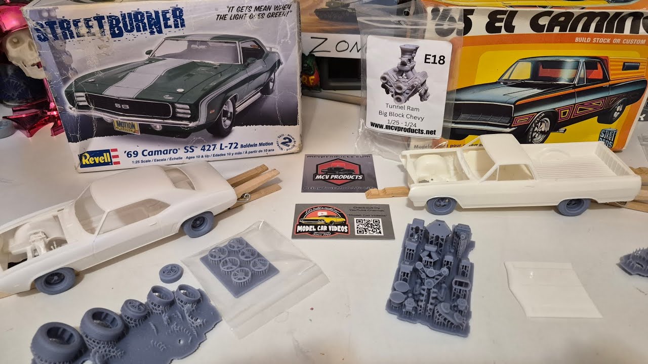 Sunday Model Cars and Coffee bench update and what did I buy (hint; MCV and Hooligans resin parts).