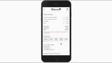 Gratuity feature in ByTable