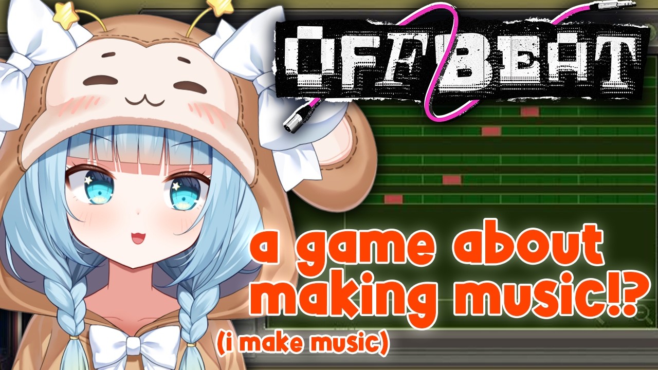 music producer plays a game about making music🌠