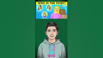 IQ quiz:who is the theft? #iqtest #quiztime #quizchallenge #uk #us #facts #challenge #IQquiz