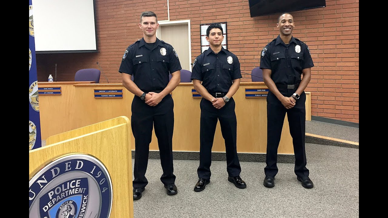 Meet Kennewick's newest police officers YouTube