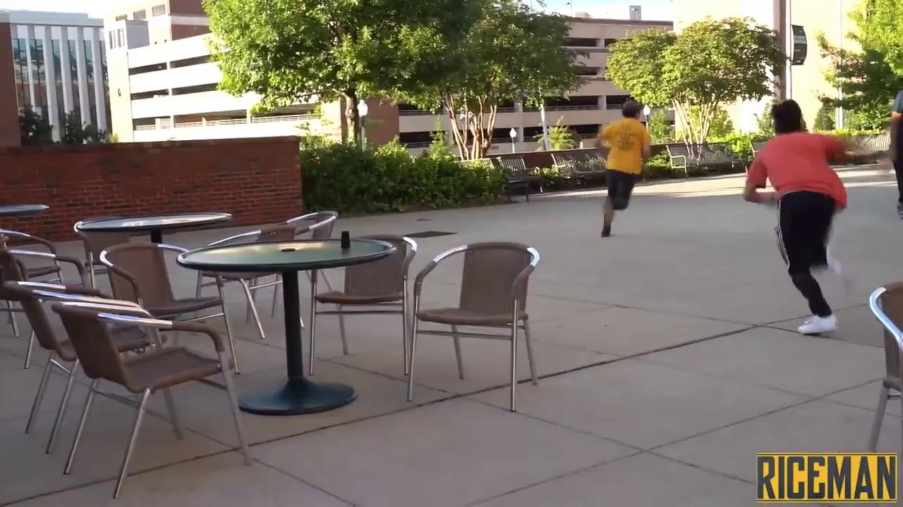 Chair Pulling Prank YouTube
